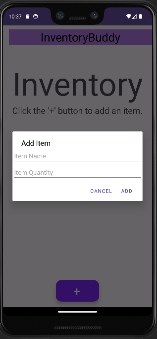 Default add window