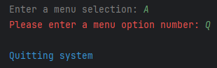 Quitting system