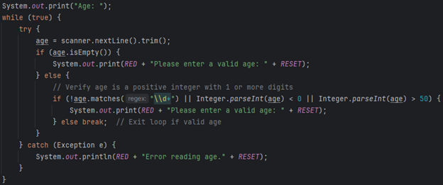 Error-handling